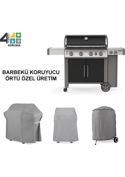 Napoleon Charcoal Professıonal Charcoal Grill Mangal Barbekü Koruyucu Kılıf Barbekü Örtü