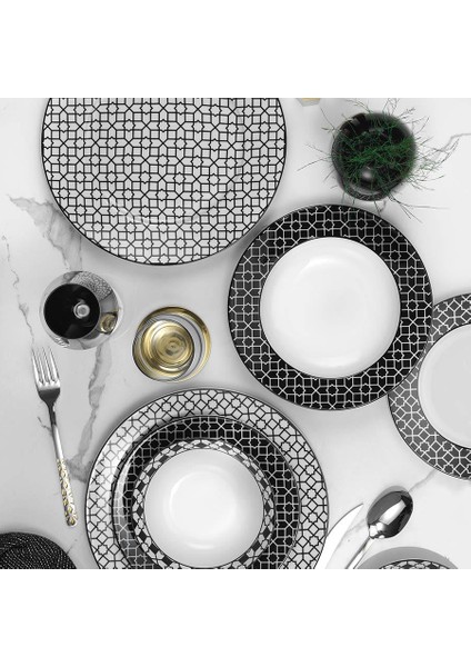 Leonberg 24 Parça 11377 Dekor Yemek Takımı