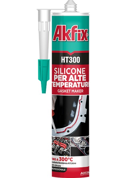 HT300 Rtv Yüksek Isı Silikonu 310 ml Kırmızı