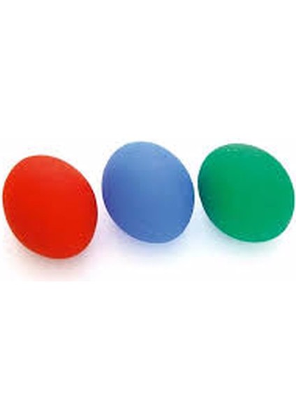 3lü Set 3renk Silikon Stres Topu El Egzersiz Topu Fizik Topu El Bilek Parmak Topu