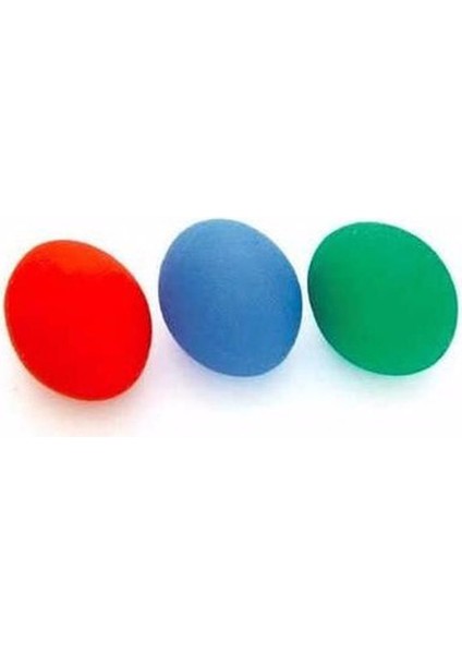3lü Set 3renk Silikon Stres Topu El Egzersiz Topu Fizik Topu El Bilek Parmak Topu