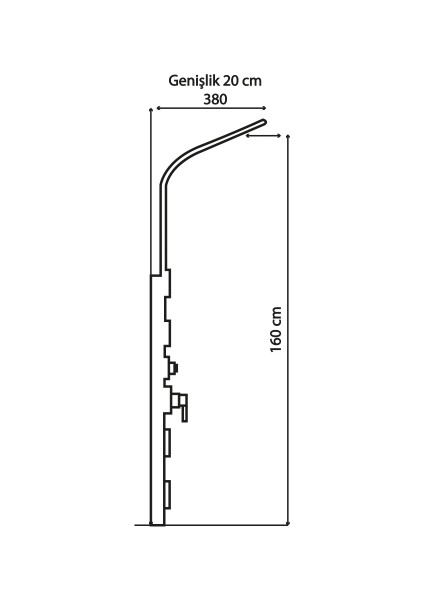 Duş Paneli N2920820 fiyatları