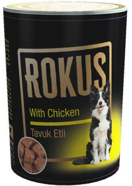 Tavuklu Parçalı Köpek Konservesi 410 gr