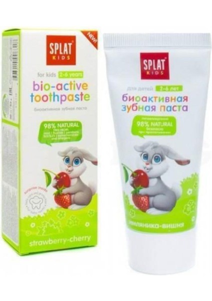 Splat Çocuklar Için Diş Macunu Çilek Kiraz 50 ml