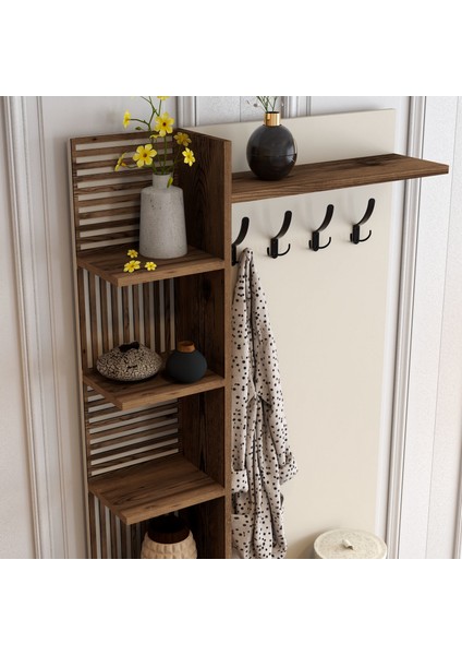 Variant Viyana D Portmanto - Ceviz / Krem modelleri