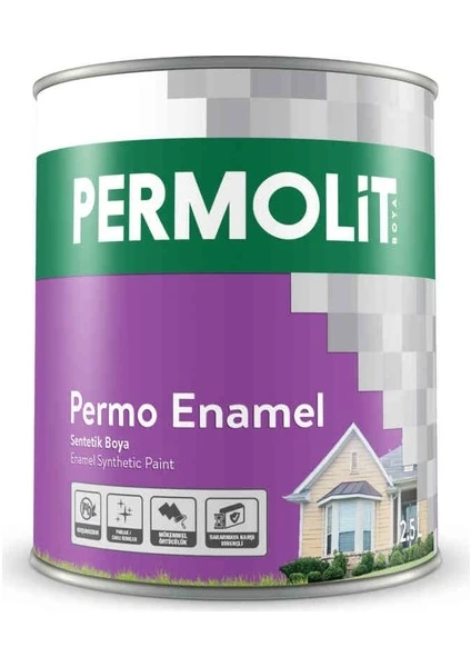 Permo Enamel Sentetik Yağlı Boya 0,75LT