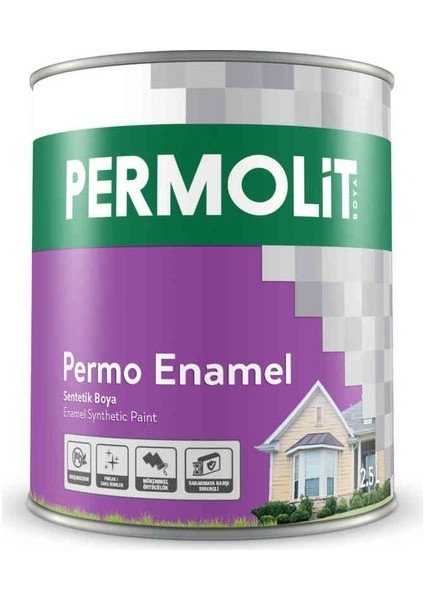 Permo Enamel Sentetik Yağlı Boya 0,75LT
