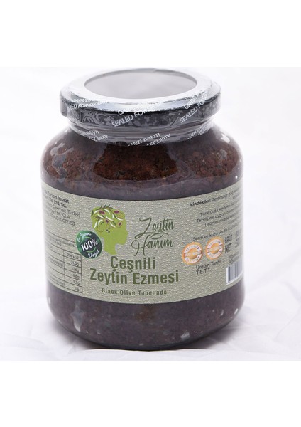 Çeşnili Zeytin Ezmesi - Doğal Fermente