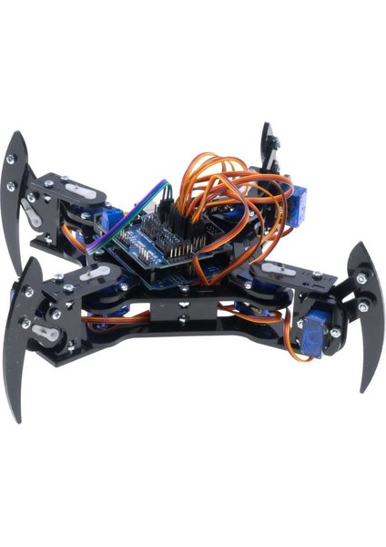 Quadruped (4 Bacaklı) Örümcek Robot - Elektronikli modelleri