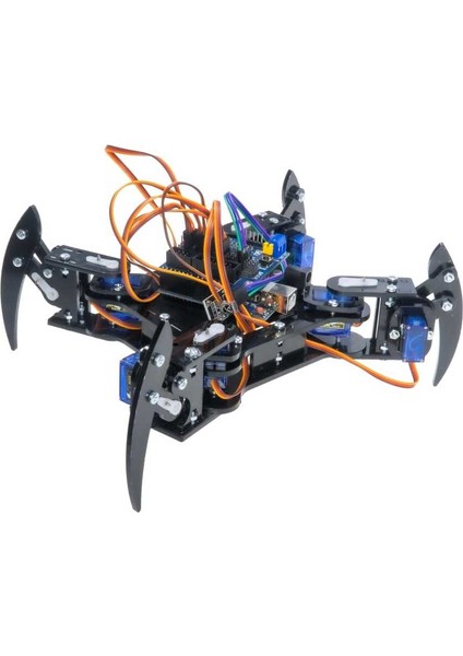 Quadruped (4 Bacaklı) Örümcek Robot - Elektronikli fırsatları