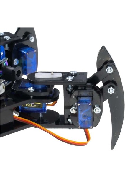 Quadruped (4 Bacaklı) Örümcek Robot - Elektronikli indirimleri