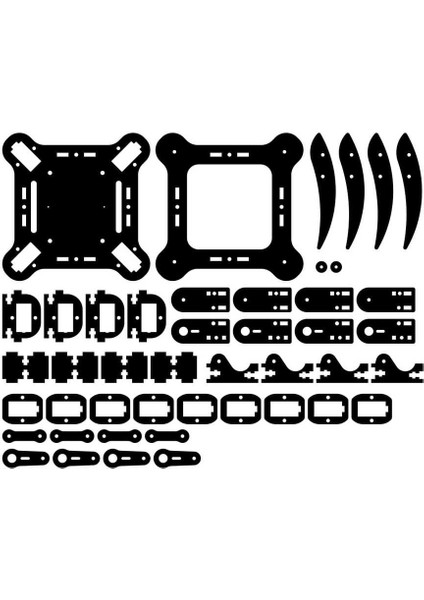 REX Discovery Serisi Quadruped (4 Bacaklı) Örümcek Robot - Elektroniksiz fırsatları
