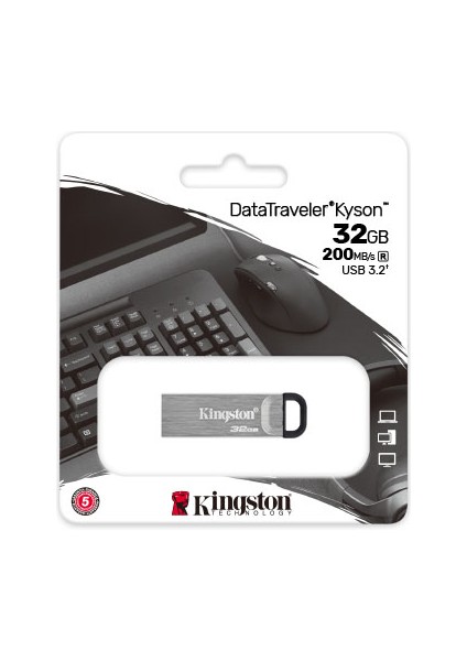 32GB DT Kyson USB3.2 USB Bellek DTKN/32GB