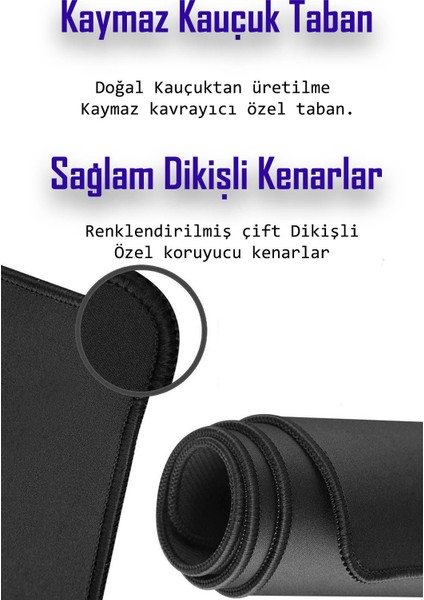 Mouse Pad Büyük Boy Renkli Gaming Oyuncu Xxl 90X40 cm