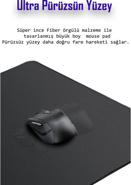 Mouse Pad Büyük Boy Renkli Gaming Oyuncu Xxl 90X40 cm