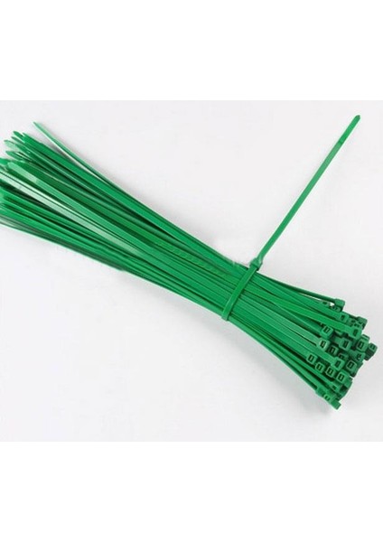 Kablo Bağı Yeşil Renk 3.6X200 mm - 100 Adet