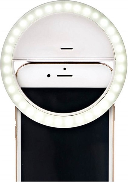 Ring Light Selfie LED Işık Tüm Telefonlara Uyumlu 3 Kademeli Tiktok-Youtube-Kişisel Çekimler modelleri