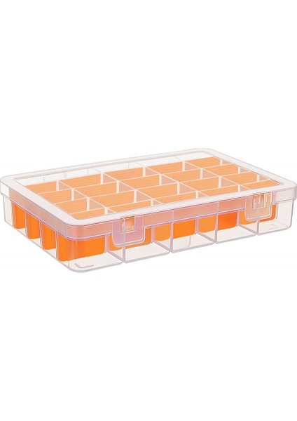 Hipaş Plastik – 25  Bölmeli Kapaklı Organizer Kutu – TK-5048