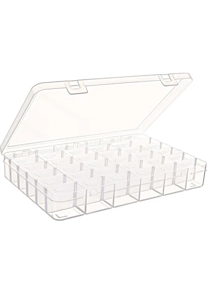  Hipaş Plastik – 36  Bölmeli Kapaklı Organizer Kutu – TK-5049