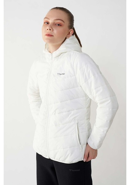 940153-1321 Hummel Hmlperrın Zıp Coat Kadın Mont Blanch To Blanch