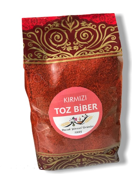 Bucak Yöresel Ürünler Toz Biber Tatlı Köy Biberi 500 gr