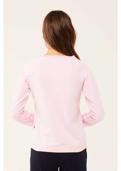 Kadın Pembe Yuvarlak Yaka Ev Giyim modelleri