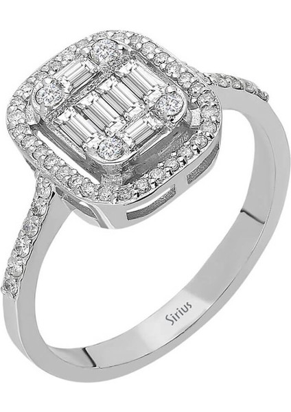 0,55 Karat Baget Pırlanta Yüzük 0441R0042 fiyatları