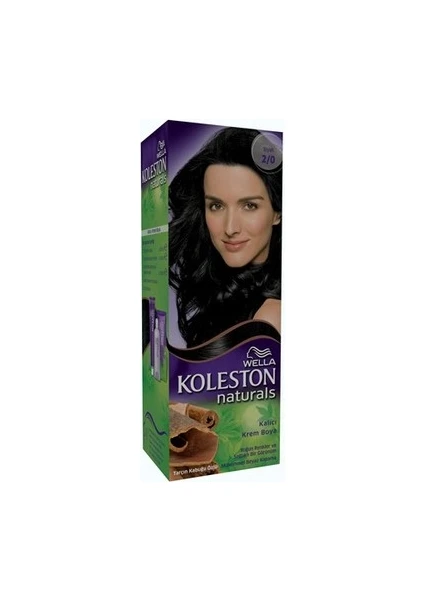 Wella Koleston Koleston Naturals Boya  2/0 Siyah