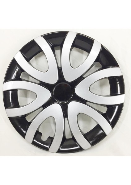 Volkswagen Uyumlu Jant Kapağı Çelik Görünüm 15 Inç Kırılmaz 4 Adet Ve Amblem
