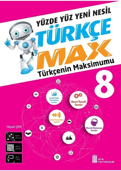 8.Sınıf Türkçe Max Yeni Nesil Beceri Temelli Soru Bankası