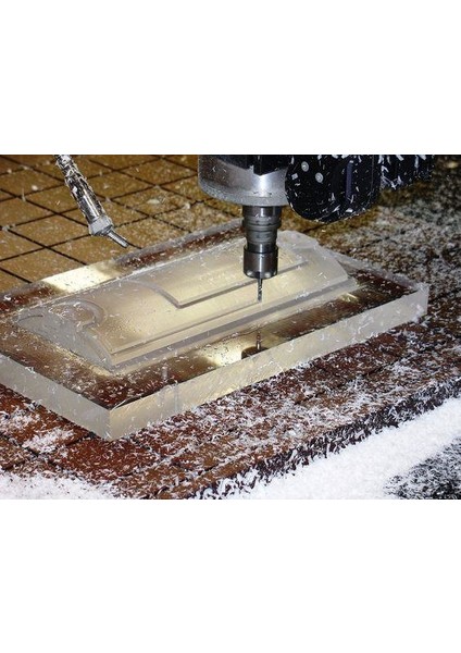 Tungsten Karbür Pcb Kesme Cnc Freze Ahşap Işleme 0.4mm 10 Adet