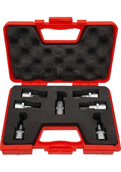 Izeltaş 1/2'' Lokmalı Allen Uç Takımı 7'li