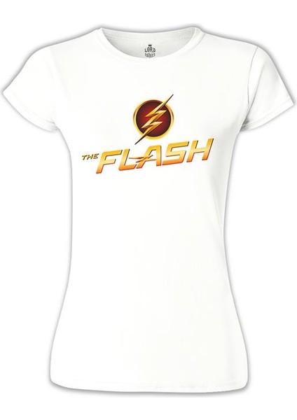 Flash Beyaz Bayan Tshirt