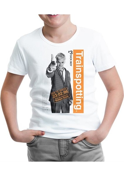 Trainspotting - 3 Beyaz Çocuk Tshirt