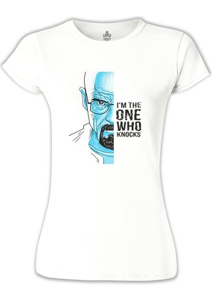 Breaking Bad - I Am The One Beyaz Bayan Tshirt