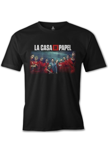 La Casa De Papel - All Siyah Erkek Tshirt