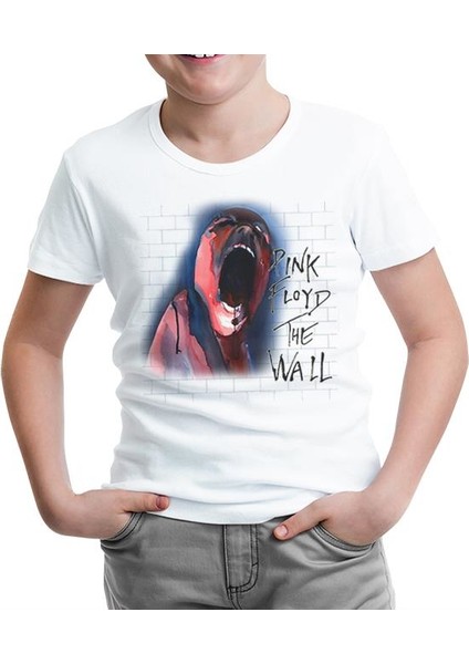 Pink Floyd - The Wall Beyaz Çocuk Tshirt