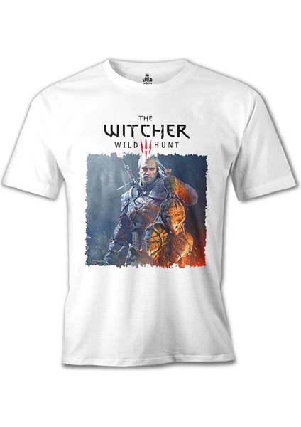 The Witcher 3 - Wild Hunt Beyaz Erkek Tshirt