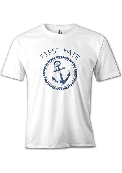 First Mate - Archor Beyaz Erkek Tshirt
