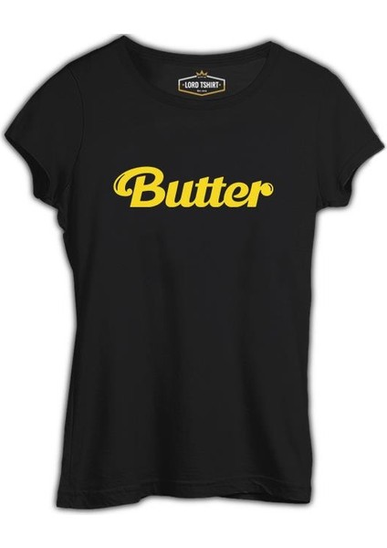 Bts - Butter Siyah Bayan Tshirt