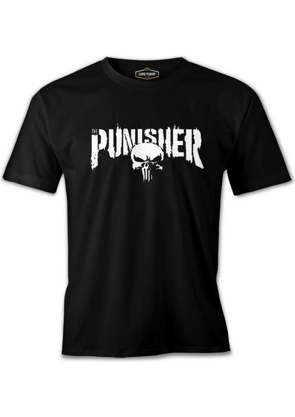 Punisher - Logo Ban Siyah Erkek Tshirt