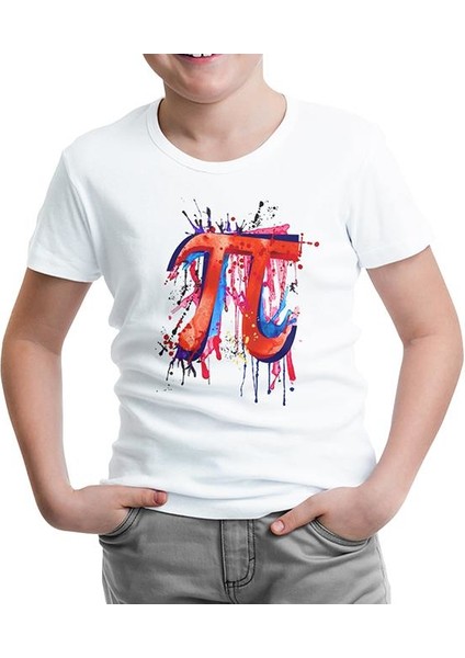 Matematik - Pi 18 Beyaz Çocuk Tshirt