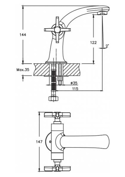 Trinity Lavabo Bataryası Bronz N3013124 fiyatları