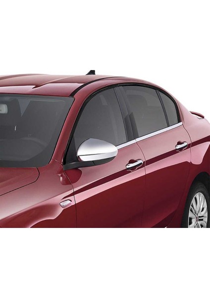 Fiat Egea Sedan/HB Krom Cam Çıtası 4 Parça 2015 ve Sonrası