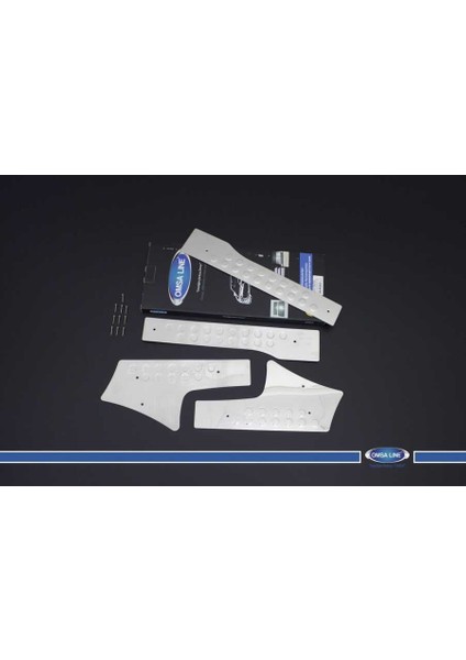 Peugeot Partner Krom Tepee İç Kapı Eşiği 4 Parça 2008-2018 Arası modelleri