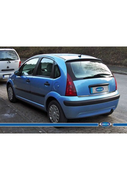 Citroen C3 Krom Bagaj Alt Çıta 2002-2009 Arası