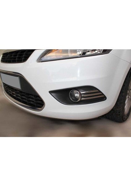 Ford Focus 2 HB Krom Sis Farı Kaşları 6 Parça 2008-2011 Arası