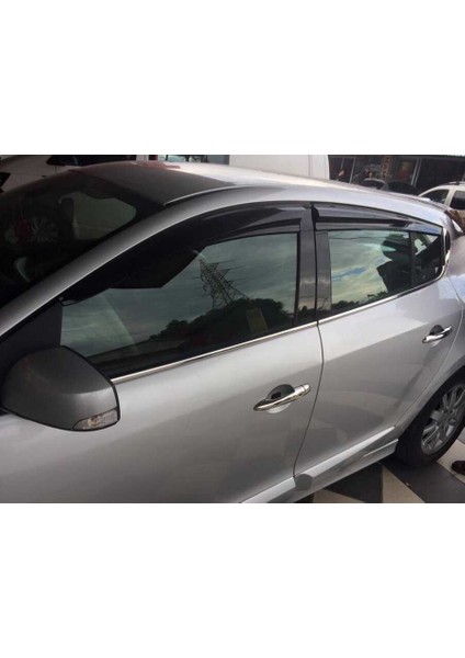 Renault Megane 3 HB Krom Cam Çıtası 6 Parça 2010 ve Sonrası