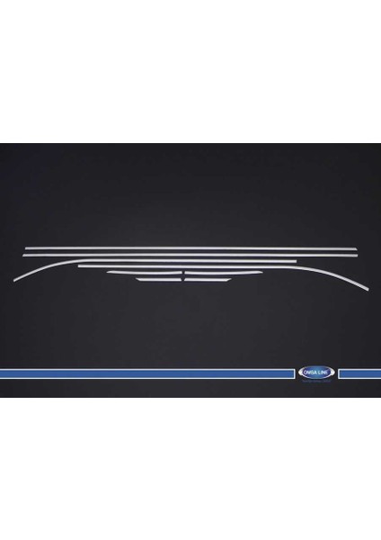 Seat Leon 5F Krom Cam Çıtası 8 Parça 2012-2017 Arası fırsatları