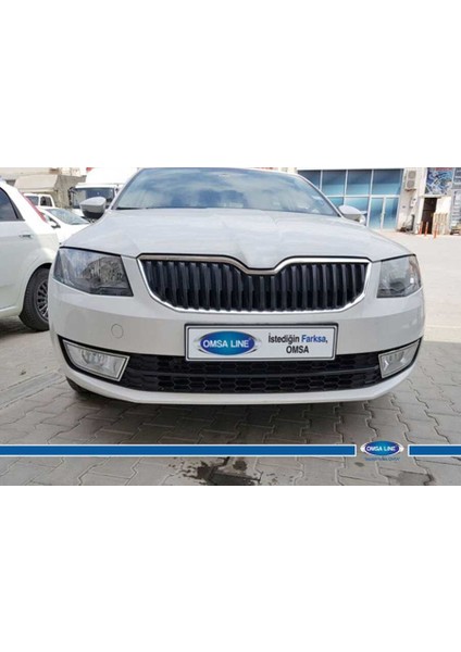 OMSA Skoda Octavia 3 A Krom Sis Farı Çerçevesi 2 Parça 2013-2016 Arası